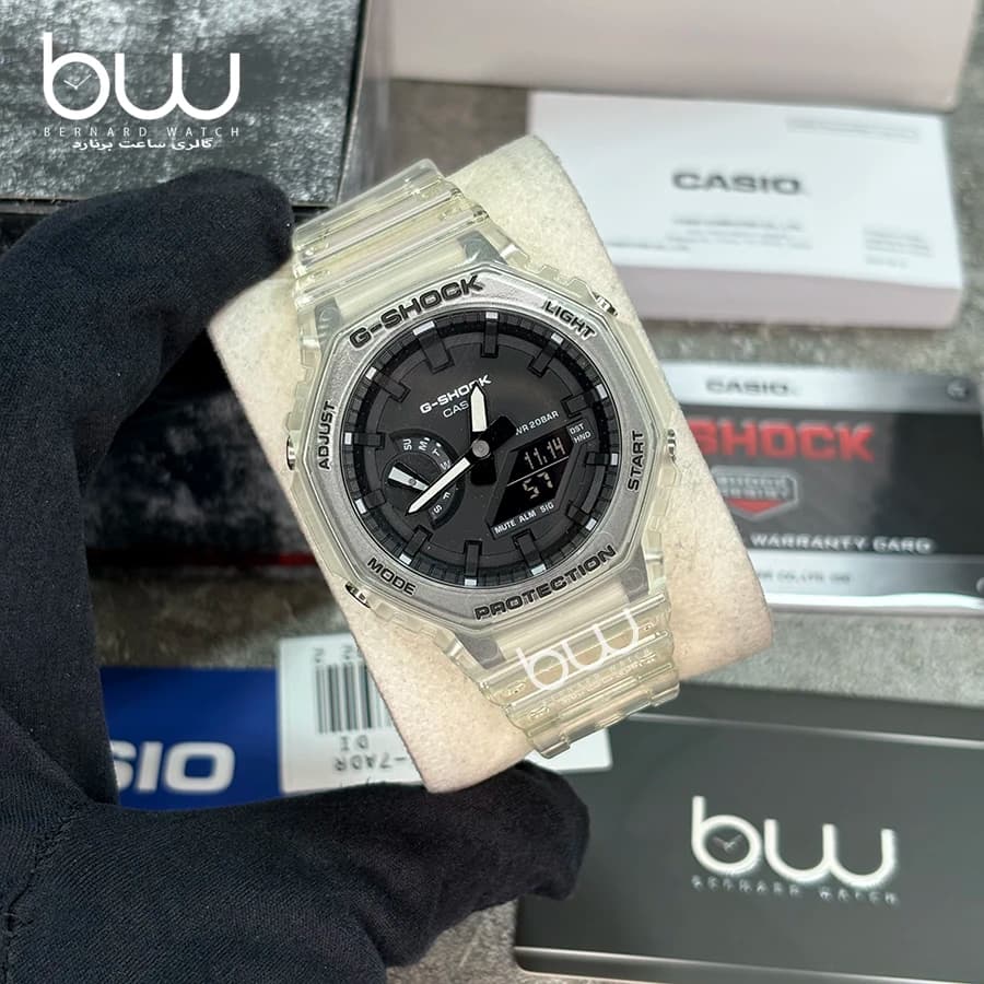 ساعت مچی کاسیو جی شاک مدل Casio G-SHOCK GA-2100SKE-7A — تصویر ۱۰