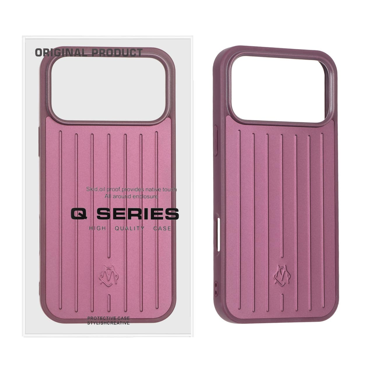 قاب اوجینال Rimowa مدل Apple iPhone 17 Pro Max / iPhone 18 Pro Max – زرشکی (پک دار) – MPS