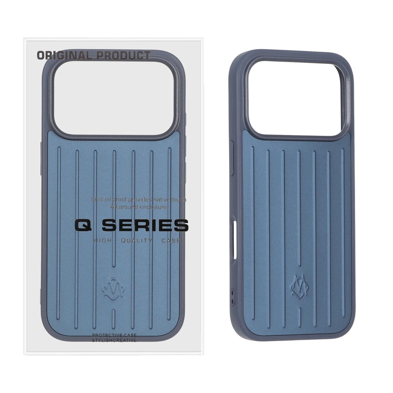 قاب اوجینال Rimowa مدل Apple iPhone 17 Pro / iPhone 18 Pro – سرمه ای (پک دار) – MPS — تصویر ۳