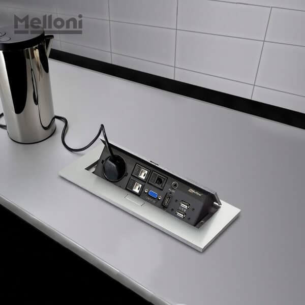 پریز توکار ملونی (Melloni) کد 10024 — تصویر ۱۰