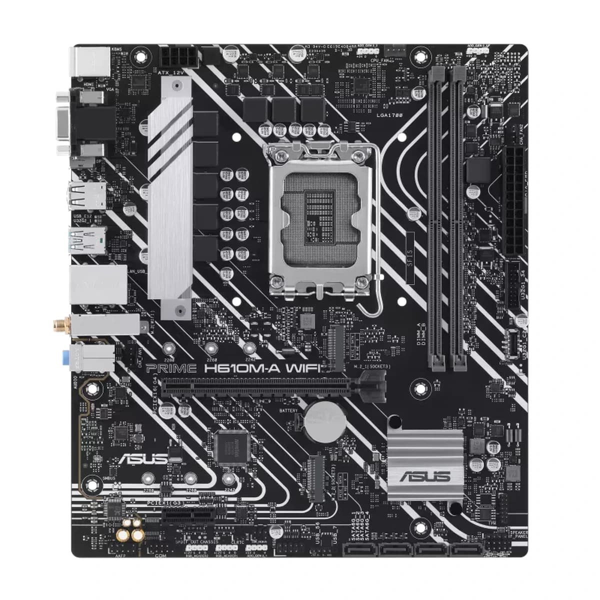 مادربرد ایسوس ASUS PRIME H610M-A WiFi DDR5 — تصویر ۹