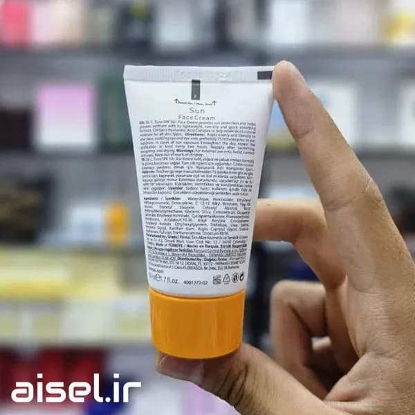 ضد آفتاب دکتر سی تونا فارماسی | 50 میل | SPF50 — تصویر ۳