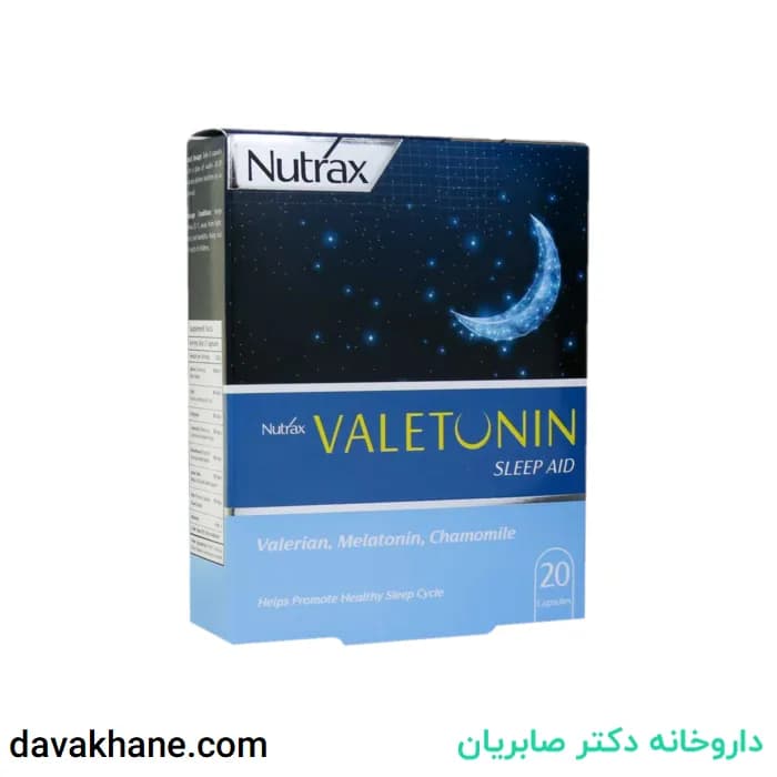 کپسول والتونین نوتراکس بهبود دهنده خواب 30 عددی — تصویر ۲