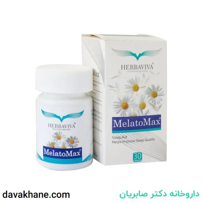 کپسول ملاتونین ملاتومکس هرباویوا 30 عددی — تصویر ۲