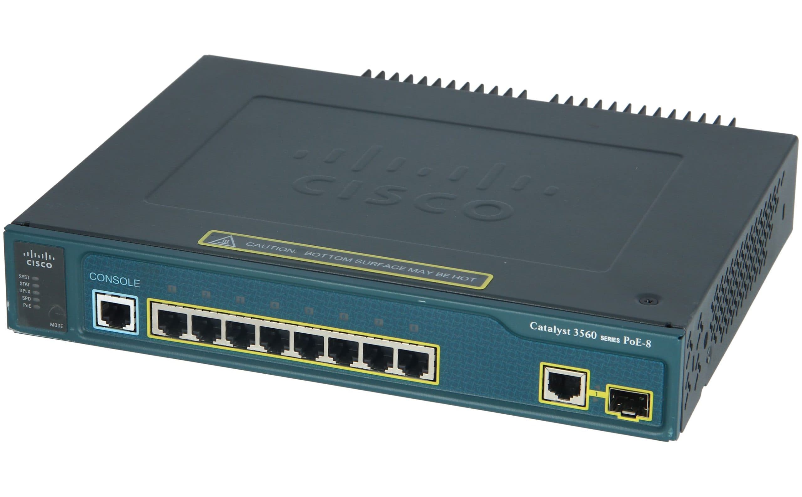 سوئیچ سیسکو Cisco WS-C3560-8PC-S — تصویر ۳