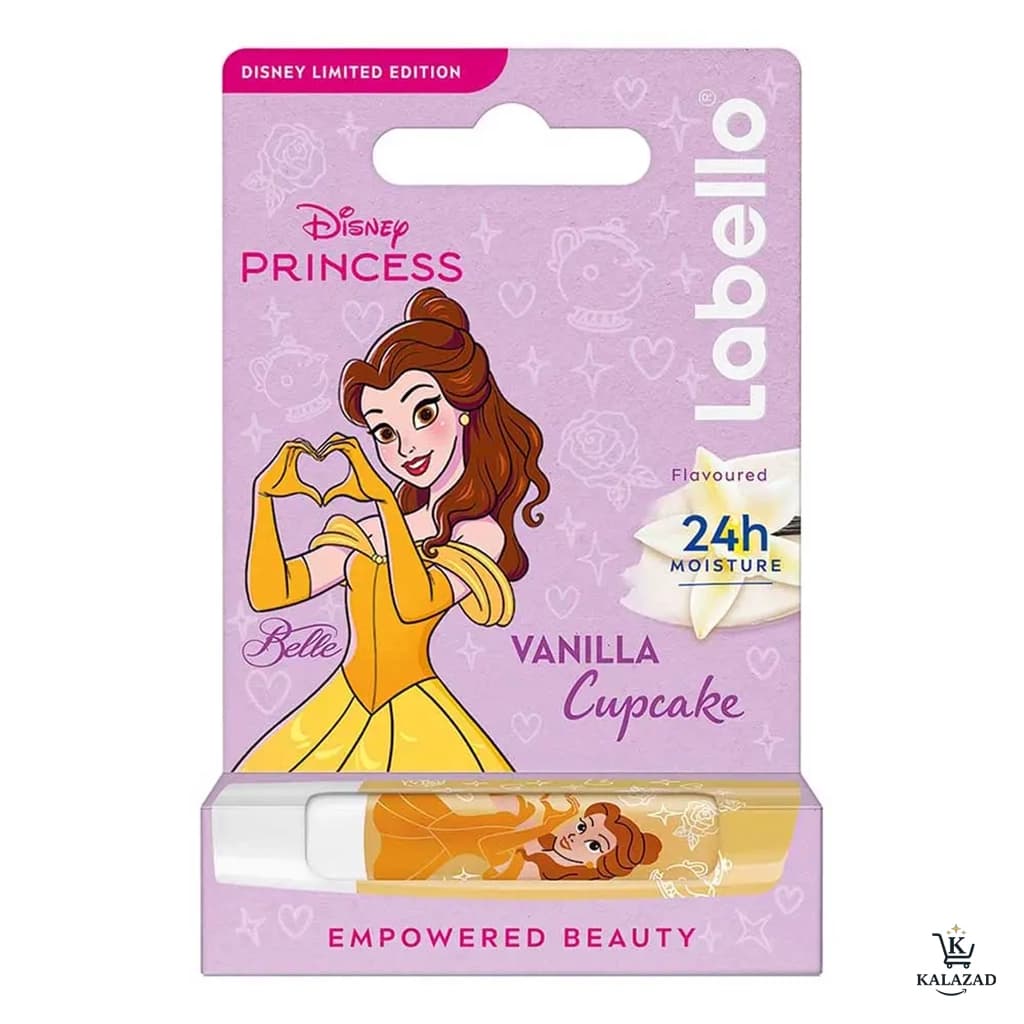 بالم لب کودک لابلو Labello سری Disney Princess حاوی عصاره وانیل حجم 4.8 گرم — تصویر ۷