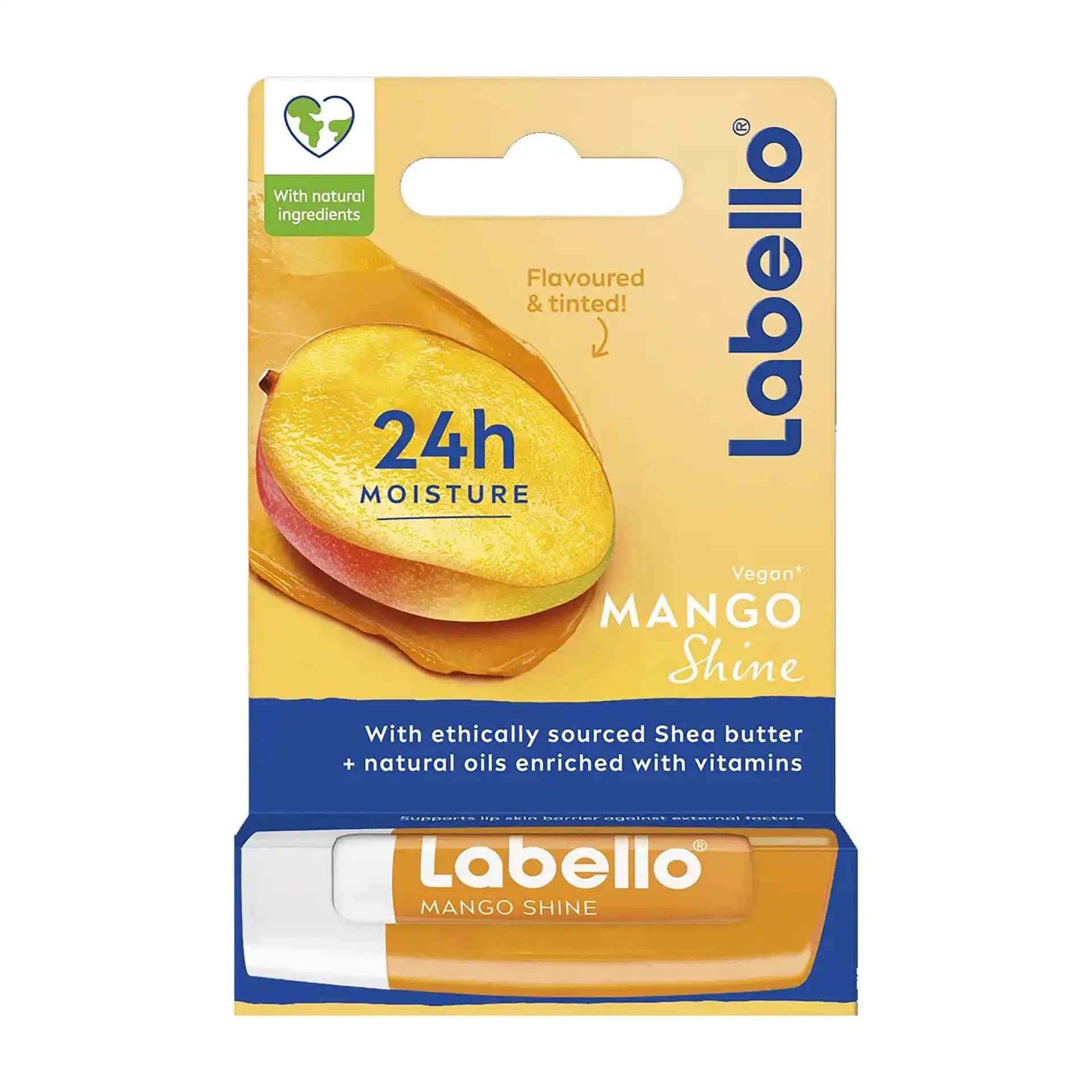 بالم لب لابلو Labello سری Shine حاوی عصاره انبه حجم 4.8 گرم — تصویر ۷