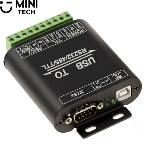 تبدیل صنعتی USB به RS232 / RS485 / RS422 / TTL مینی تک — تصویر ۹