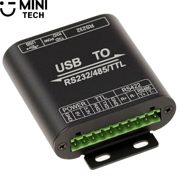 تبدیل صنعتی USB به RS232 / RS485 / RS422 / TTL مینی تک — تصویر ۳