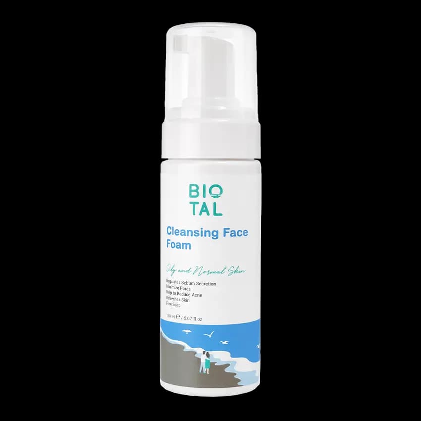 فوم شستشوی صورت بیوتال مناسب پوست چرب و نرمال حجم 150mL