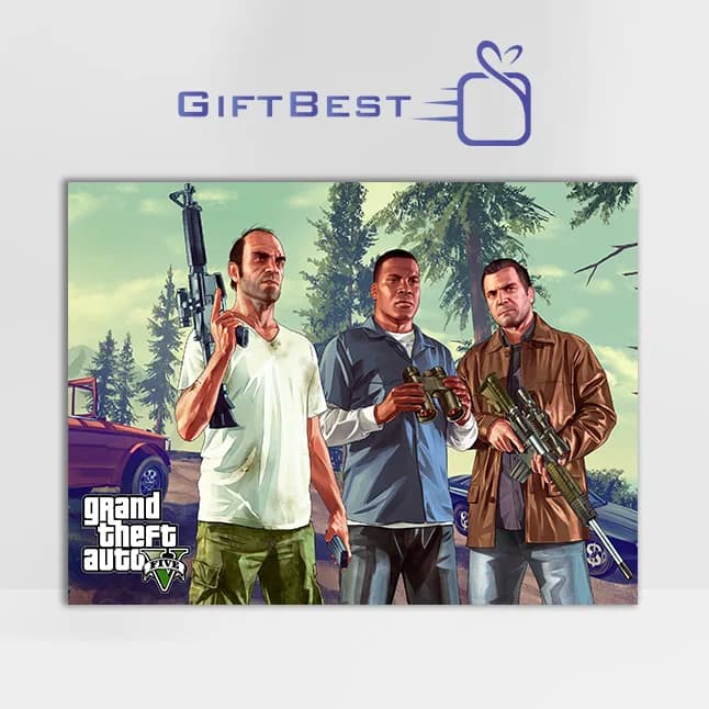 تابلو بازی gta v