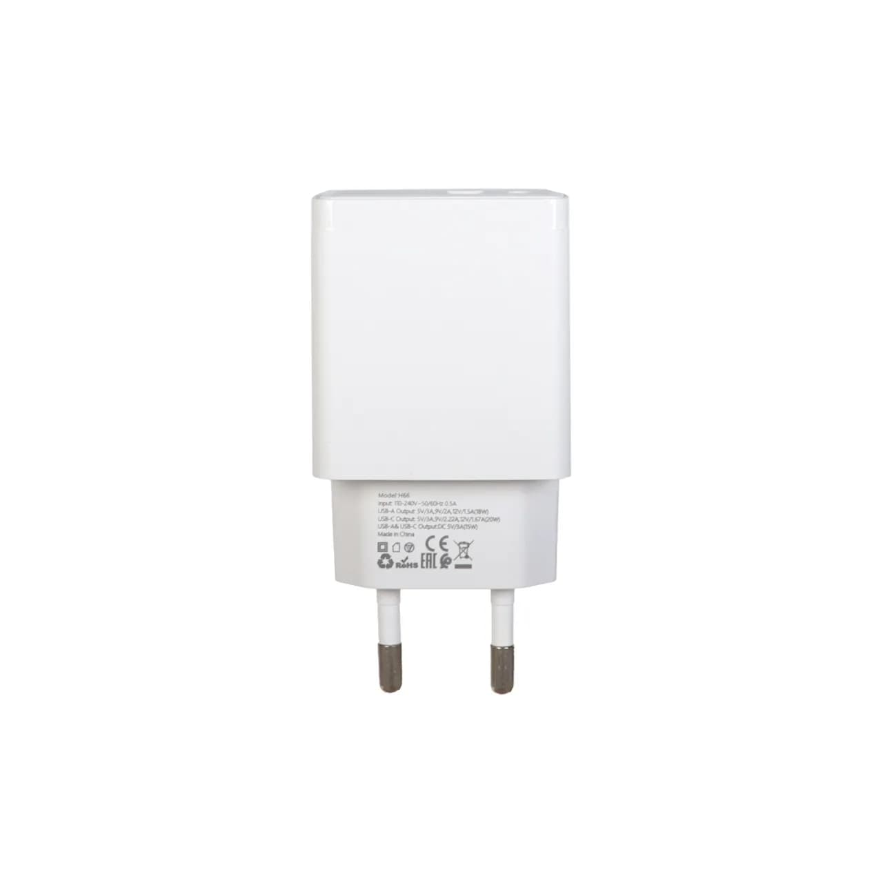 شارژر دیواری فست دو پورت VABI مدل H66 20W — تصویر ۱۱