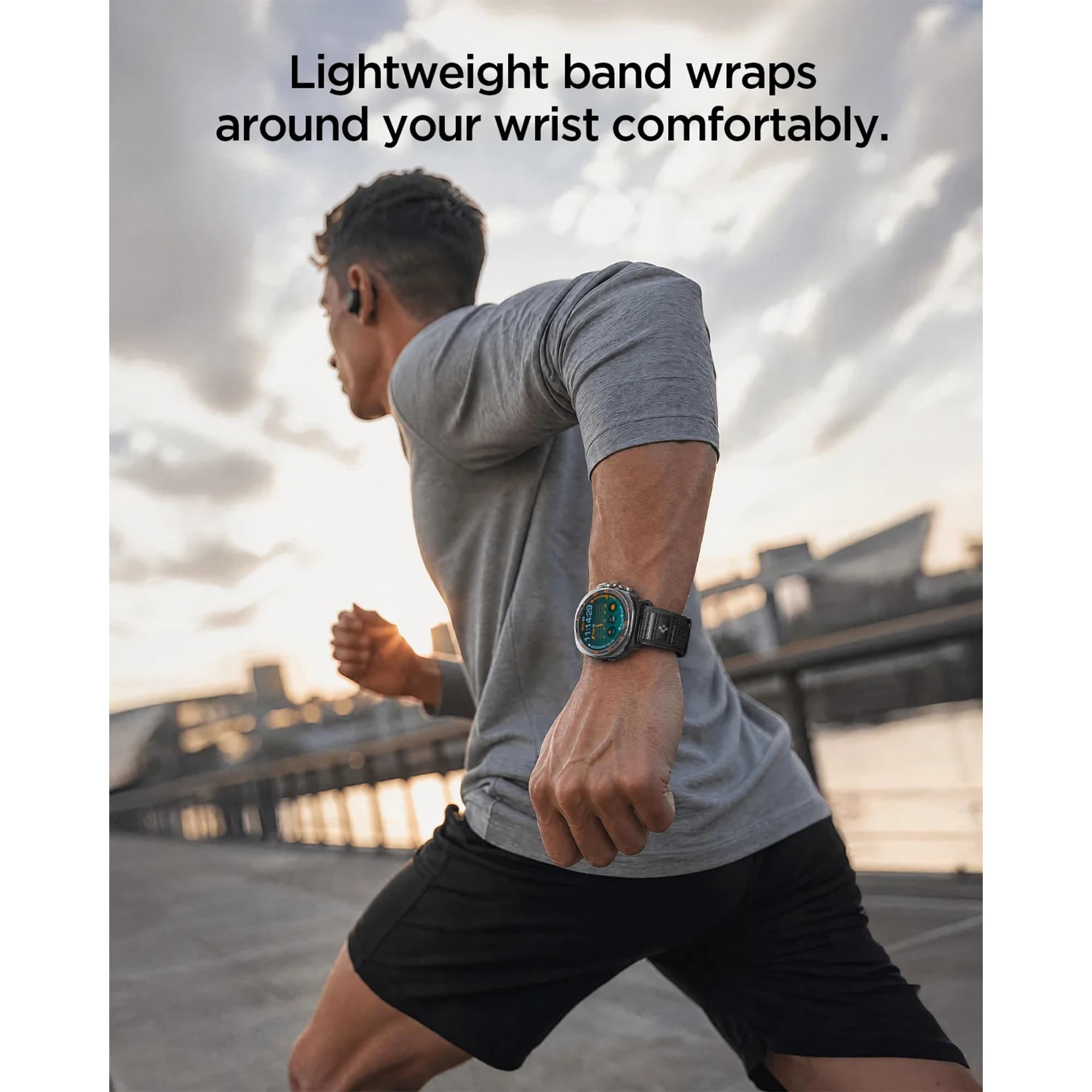 بند اسپیگن مدل Athlex Air ساعت سامسونگ Galaxy Watch Ultra 2/1 47 mm — تصویر ۱۲