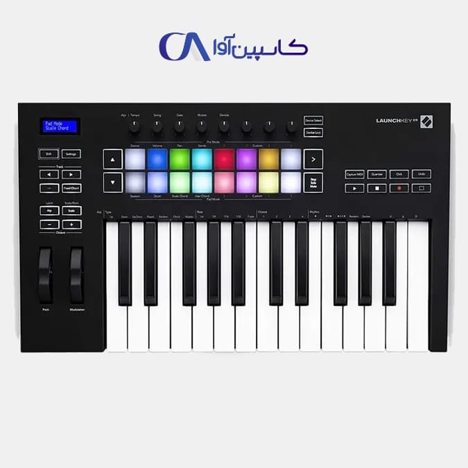 میدی کنترلر نویشن Novation Launchkey 25 Mk3
