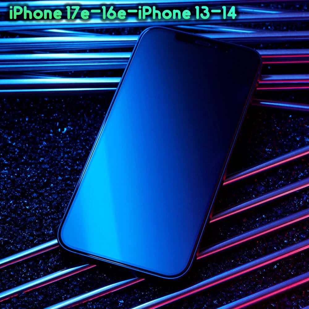گلس مات تمام صفحه iPhone 17e مارک نیلکین مدل FogMirror Matte با ابزار نصب آسان — تصویر ۵