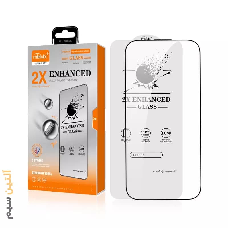 گلس ضدخش و محافظ آیفون IPHONE 17 PRO MAX MIETUBL