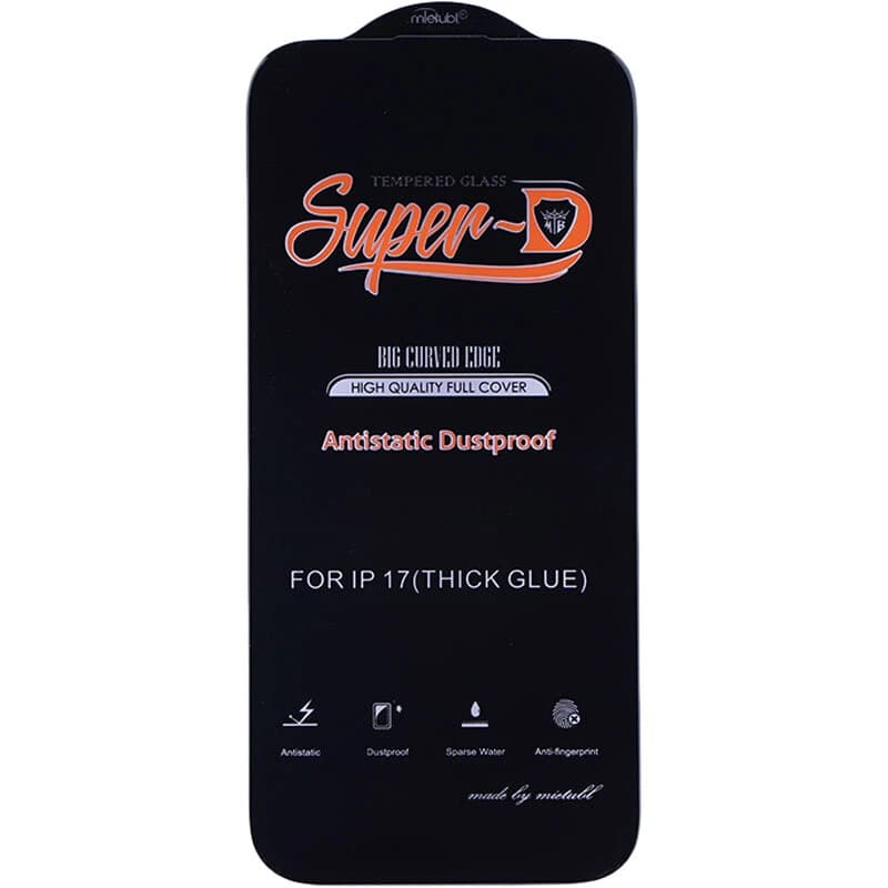 گلس Super D آنتی استاتیک میتوبل آیفون iPhone 17 — تصویر ۲