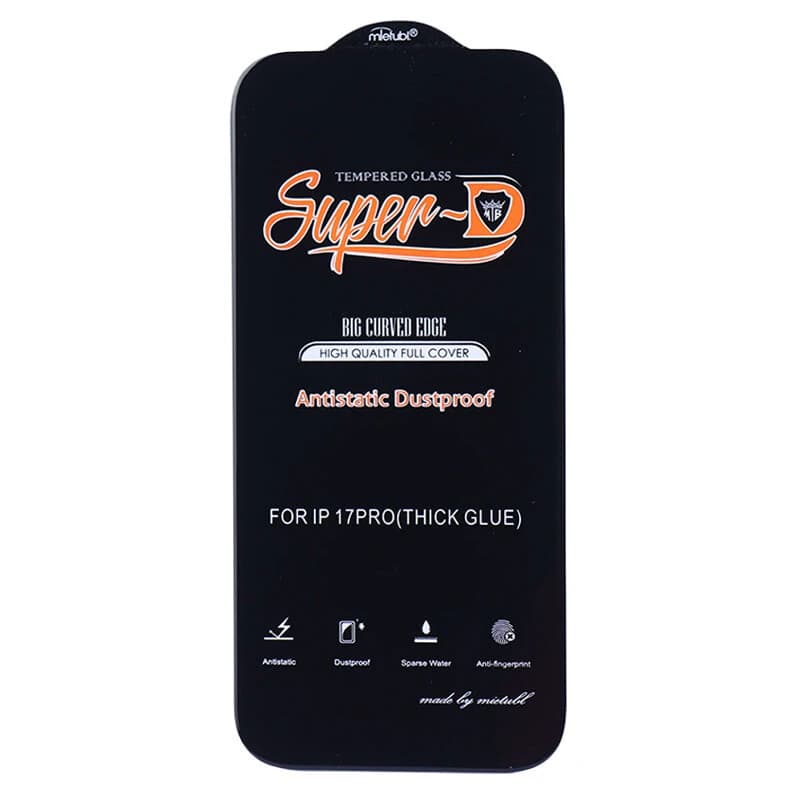 گلس Super D آنتی استاتیک میتوبل آیفون iPhone 17 Pro — تصویر ۳