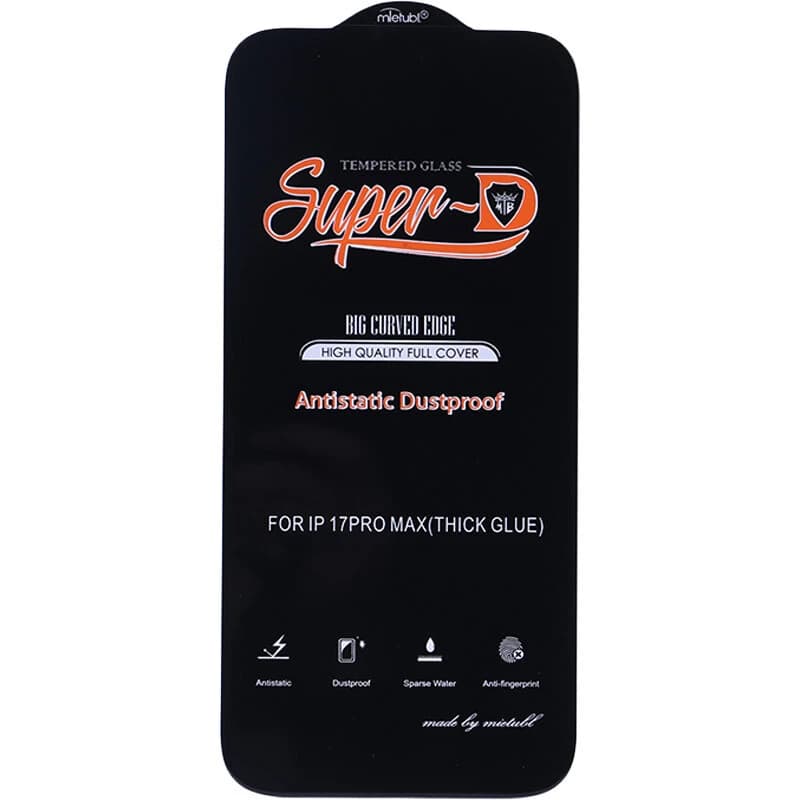 گلس Super D آنتی استاتیک میتوبل آیفون iPhone 17 Pro Max — تصویر ۴