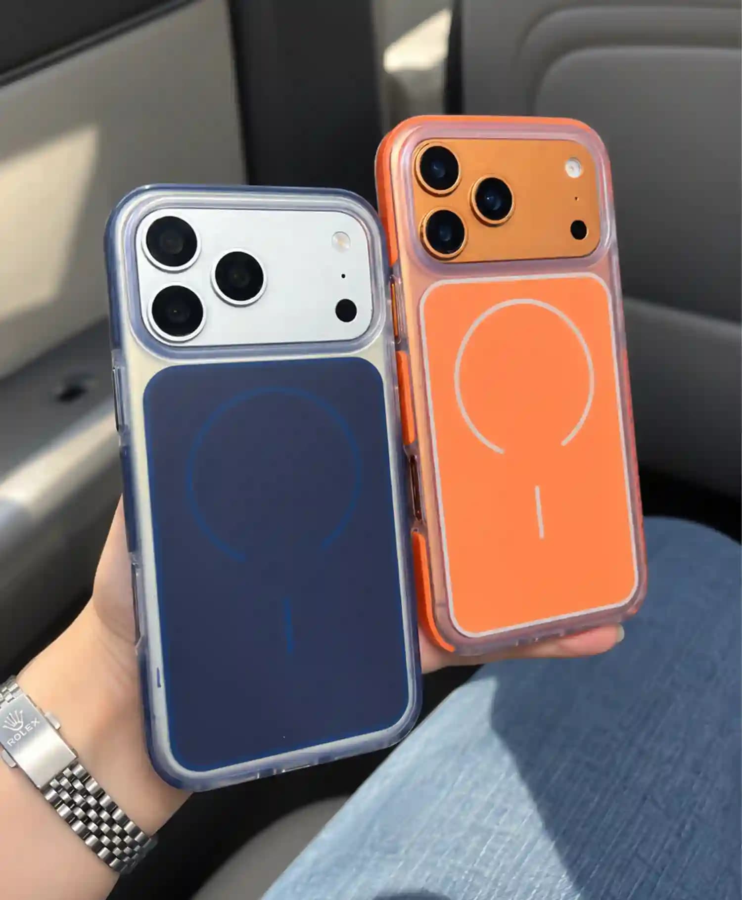 قاب رنگی مگ سیف دار مجیک ماسک گوشی موبایل Iphone 17 Pro Max — تصویر ۵