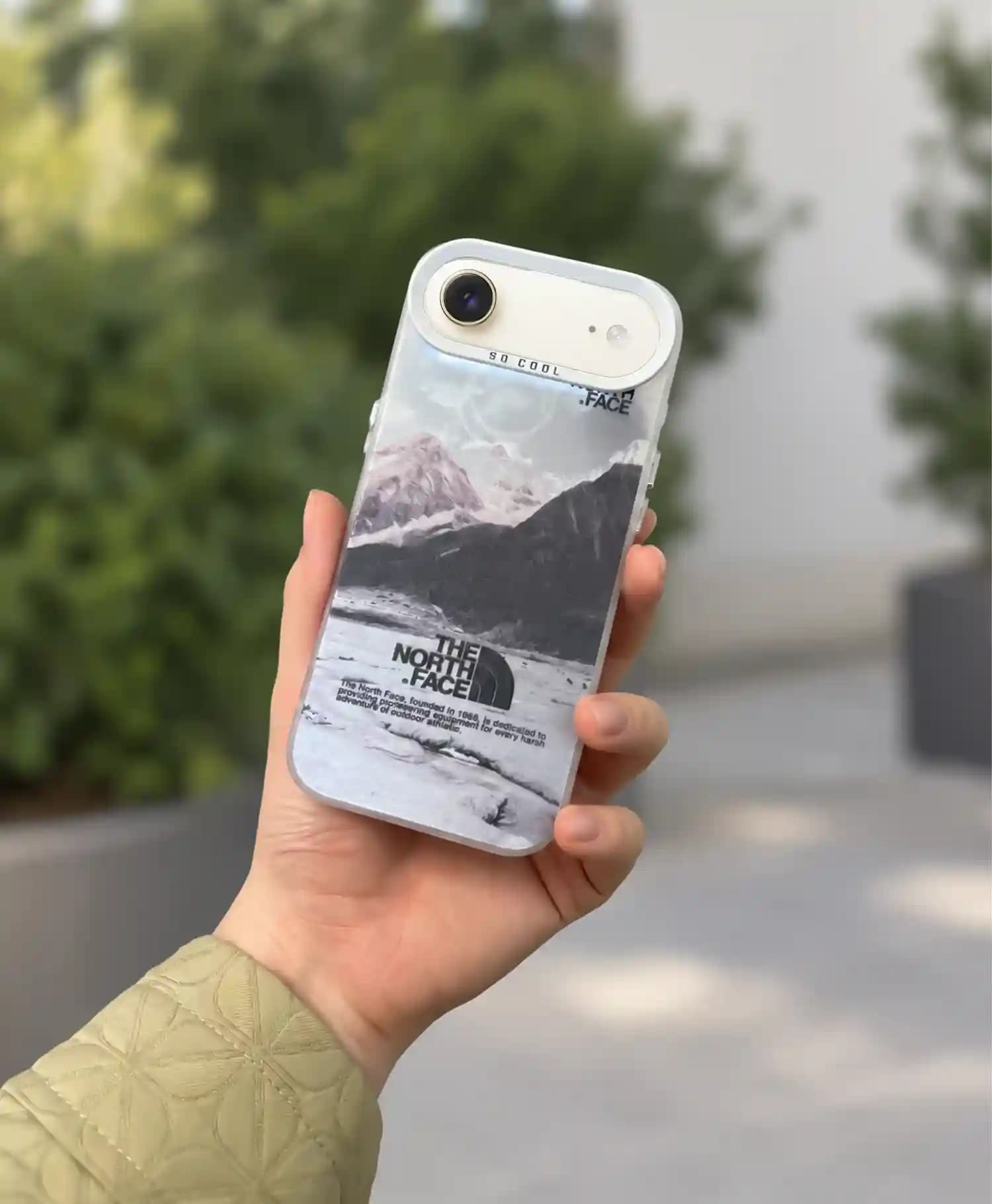 قاب فانتزی So Cool طرح نورث فیس گوشی موبایل Iphone 17 Air — تصویر ۱۲