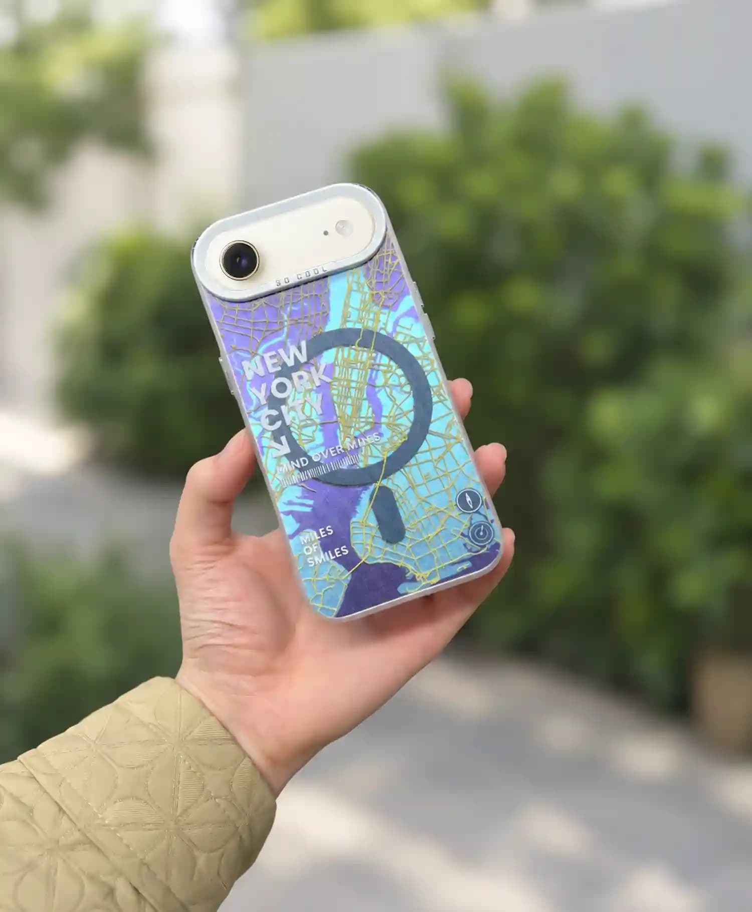 قاب فانتزی So Cool طرح نیویورک سیتی گوشی موبایل Iphone 17 Air — تصویر ۴
