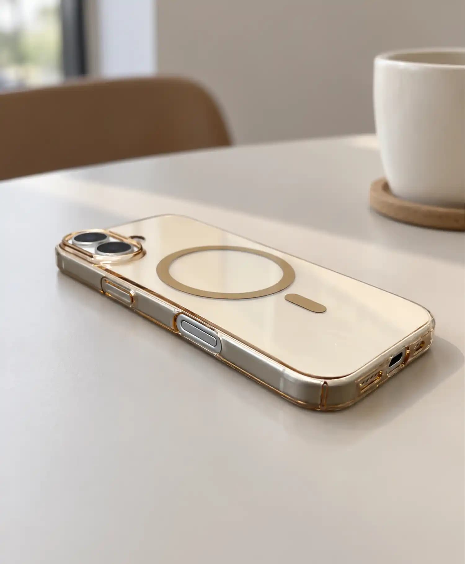 قاب PC شفاف مگ سیف دار مدل QSeries گوشی موبایل Iphone 17 — تصویر ۱۰