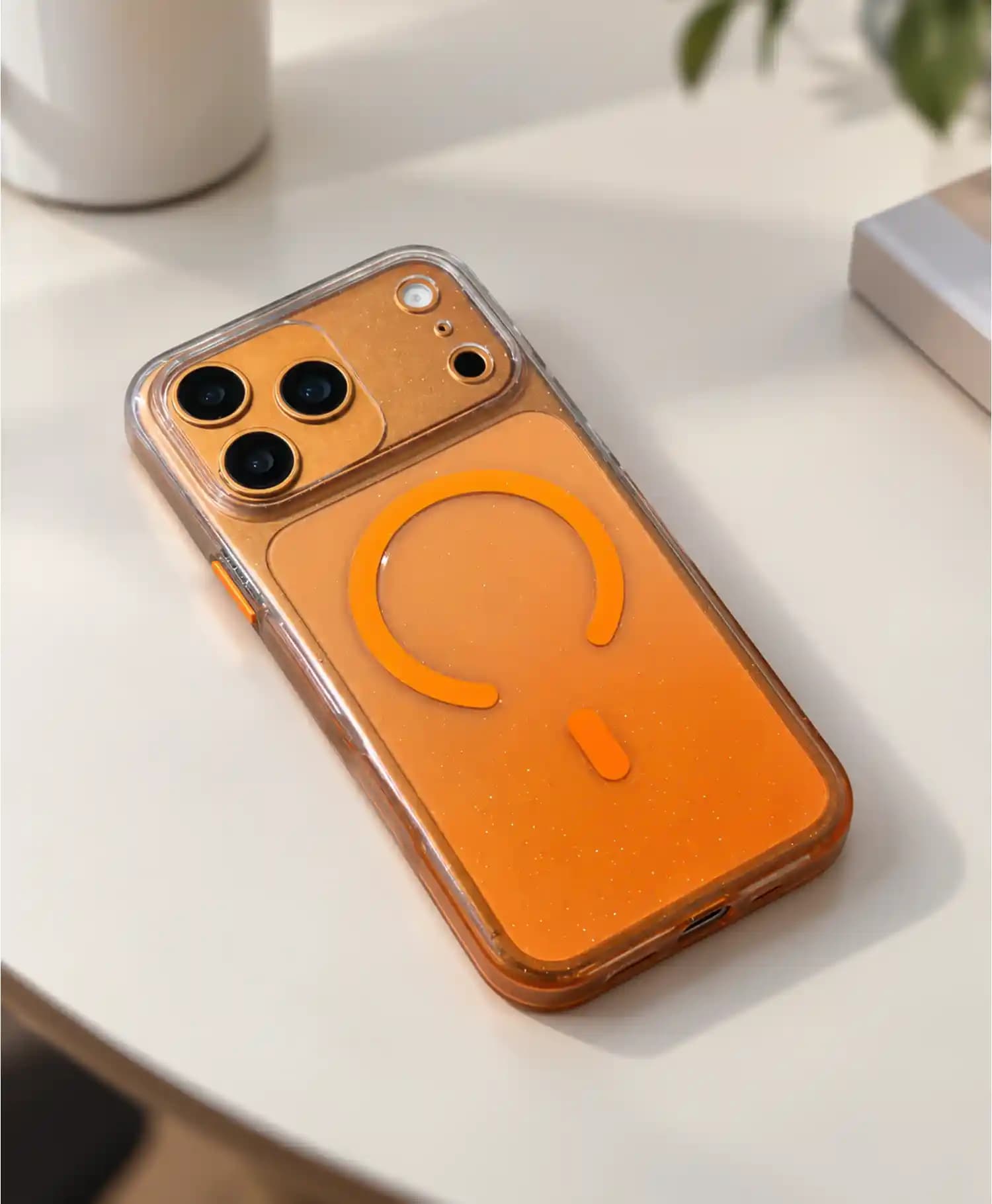 قاب کریستالی مگ سیف دار شاین مجیک ماسک گوشی Iphone 17 Pro Max — تصویر ۱۰