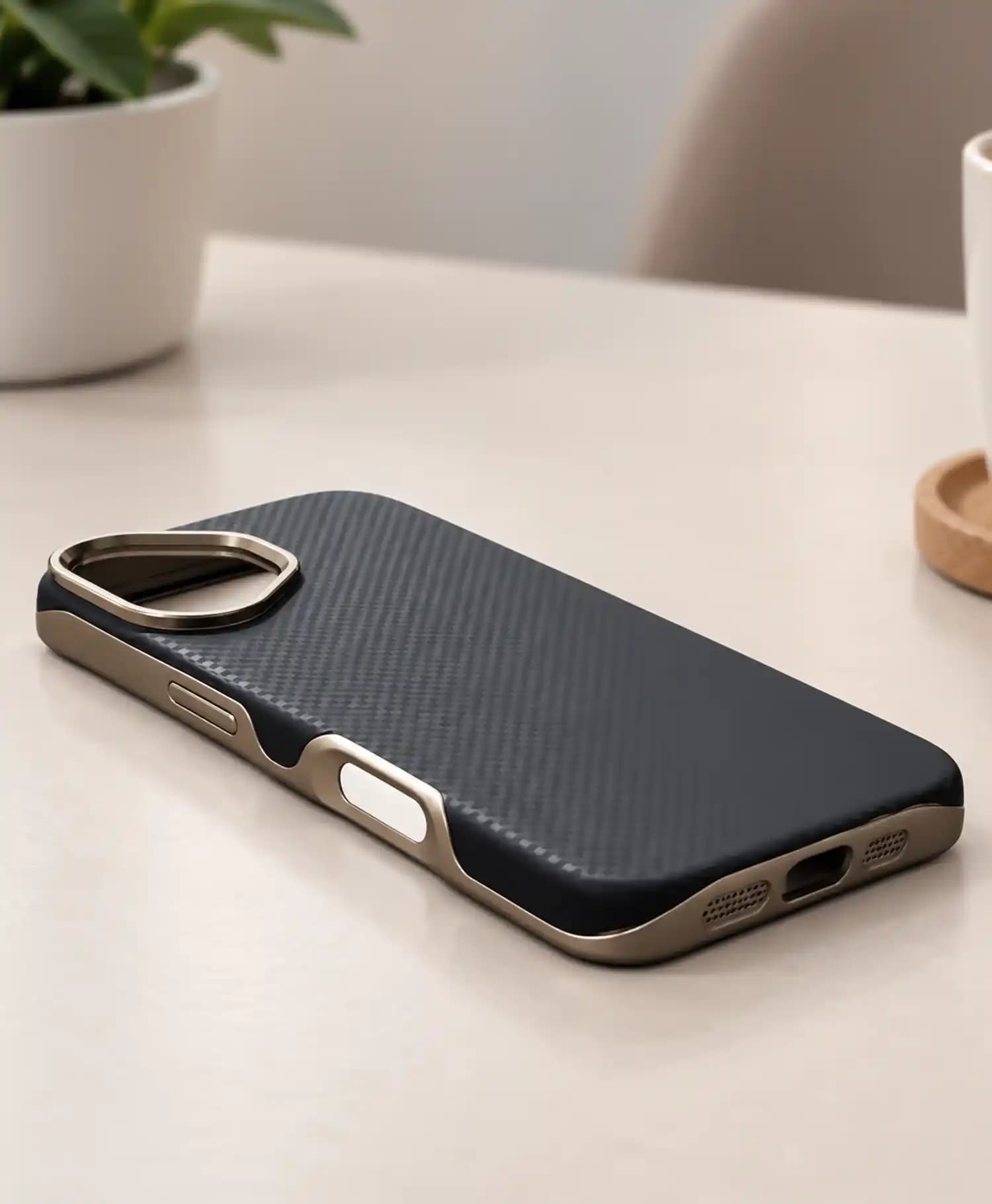 قاب سیلیکونی طرح کربنی مدل Fit Classic گوشی موبایل Iphone 17 — تصویر ۱۲