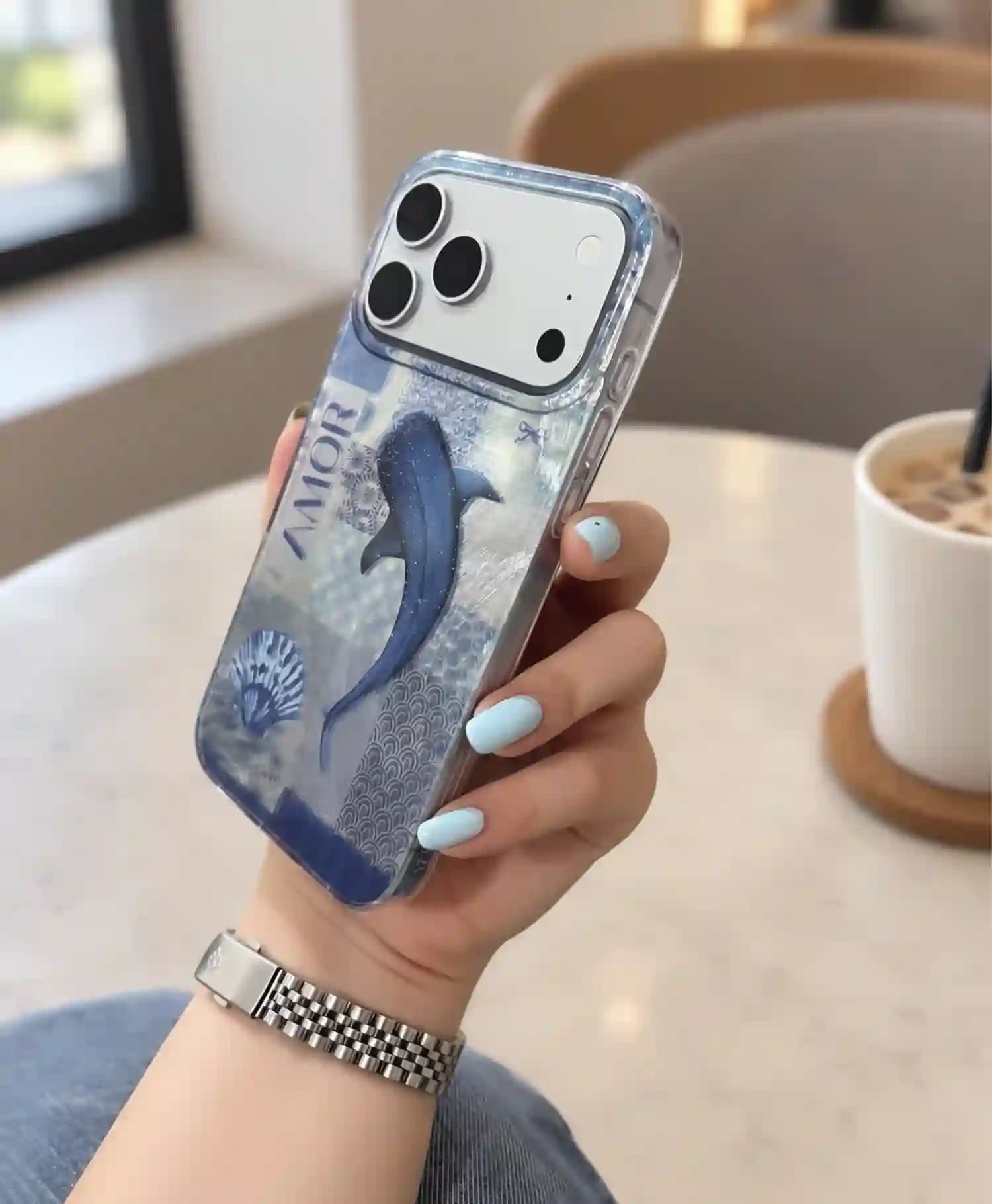 قاب هولوگرامی طرح وال Amor گوشی موبایل Iphone 17 Pro Max — تصویر ۱۲