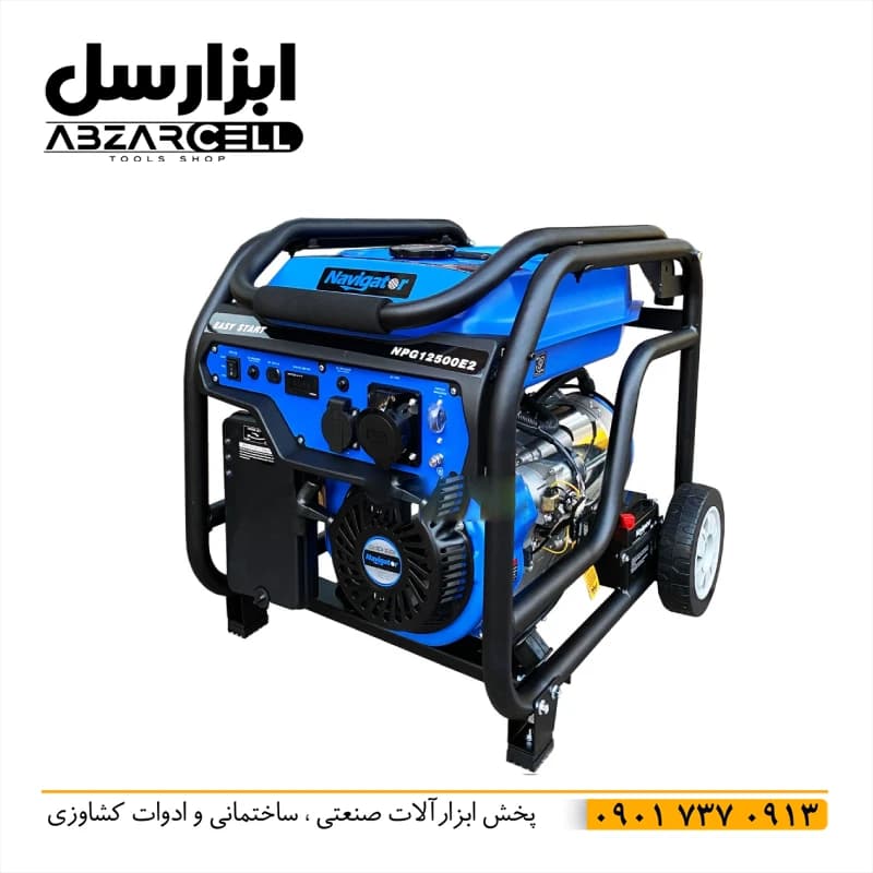 موتور برق تورکسر مدل TPG12500E2-RC ظرفیت ۱۰ کیلووات تک فاز ریموت‌دار
