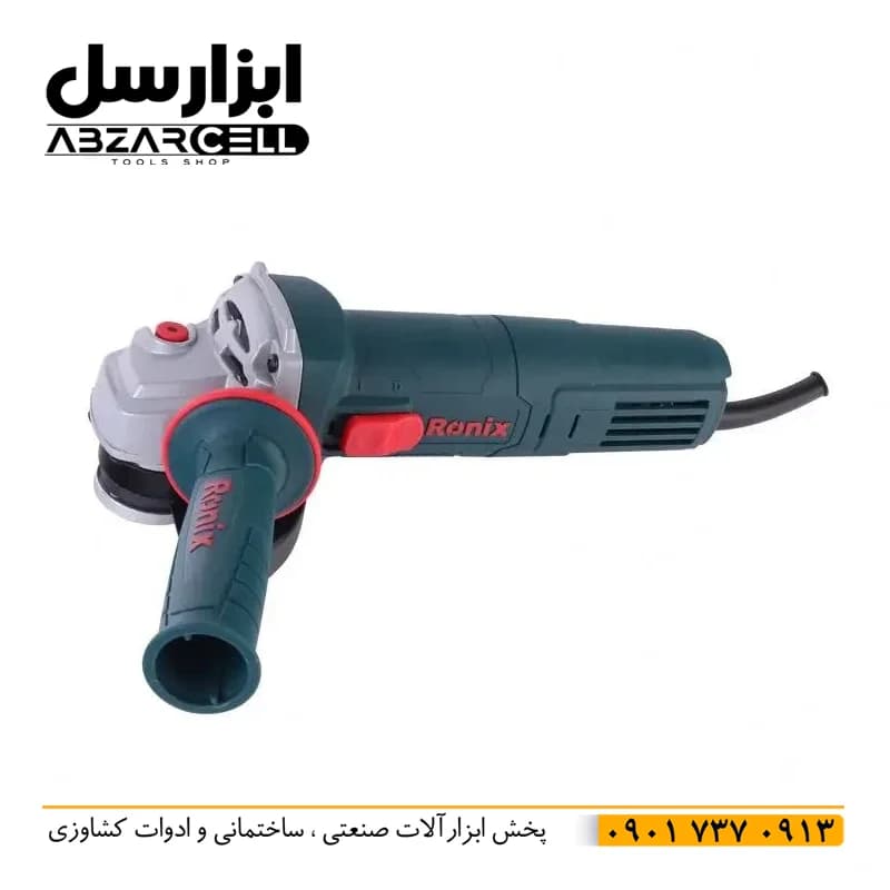 مینی فرز 750 وات رونیکس 3120N| اصل| ضمانت 12 ماه| سیم پیچ مس — تصویر ۳