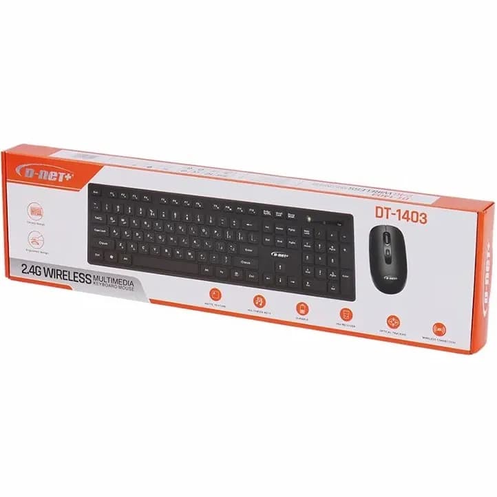 کیبورد و ماوس بی سیم دی نت مدل DT-1403 — تصویر ۸