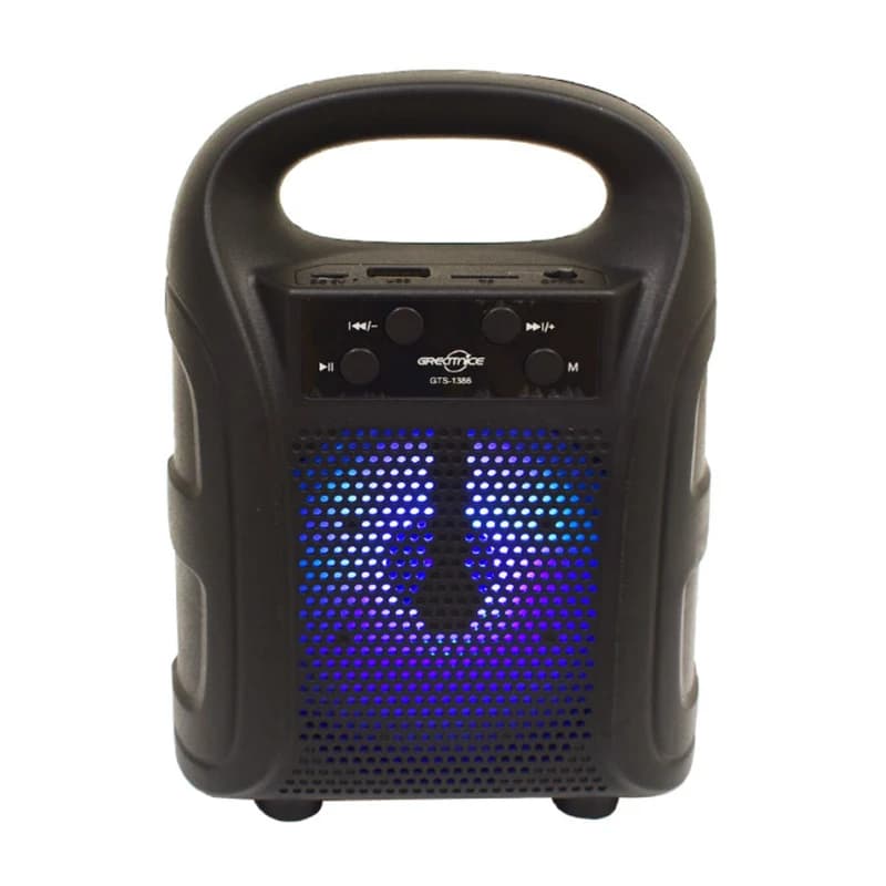اسپیکر بلوتوثی قابل حمل گریت نایس مدل GTS-1386 — تصویر ۴