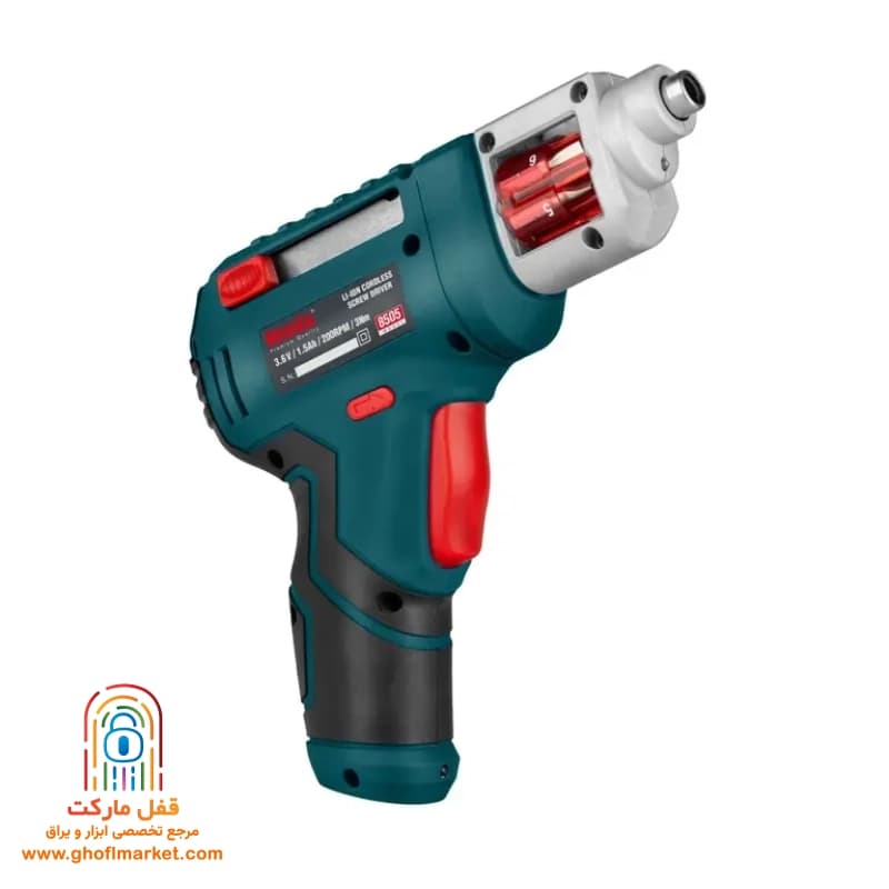 پیچ گوشتی شارژی خشابی رونیکس مدل 8505
