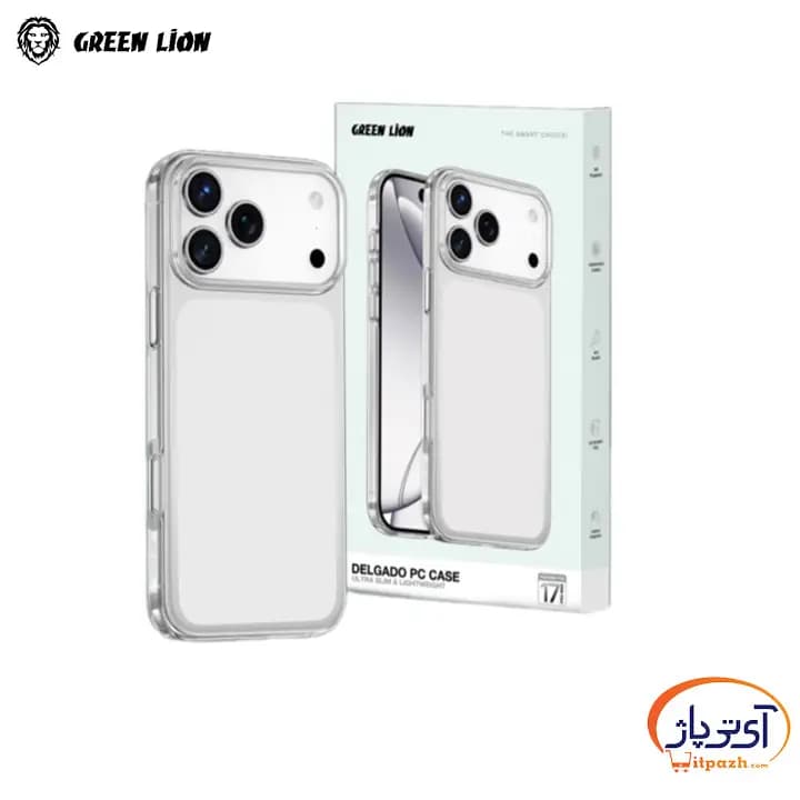 گارد شفاف گرین لاین Delgado Pc Case گوشی Iphone 17 Pro max — تصویر ۶