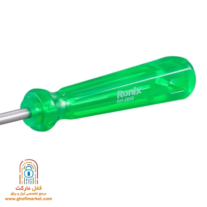 پیچ گوشتی چهارسو کریستالی رونیکس مدل RH-2858 — تصویر ۶