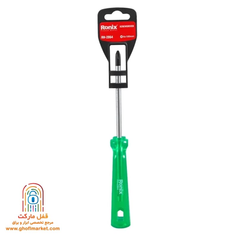 پیچ گوشتی چهارسو کریستالی رونیکس مدل RH-2864 — تصویر ۸