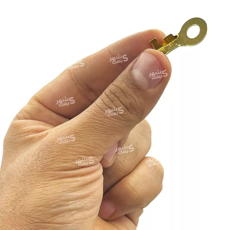 سر سیم فشاری گرد حلقوی (سایز 6 میلیمتر) کد 10313 برند هیسار (HISAR) — تصویر ۸