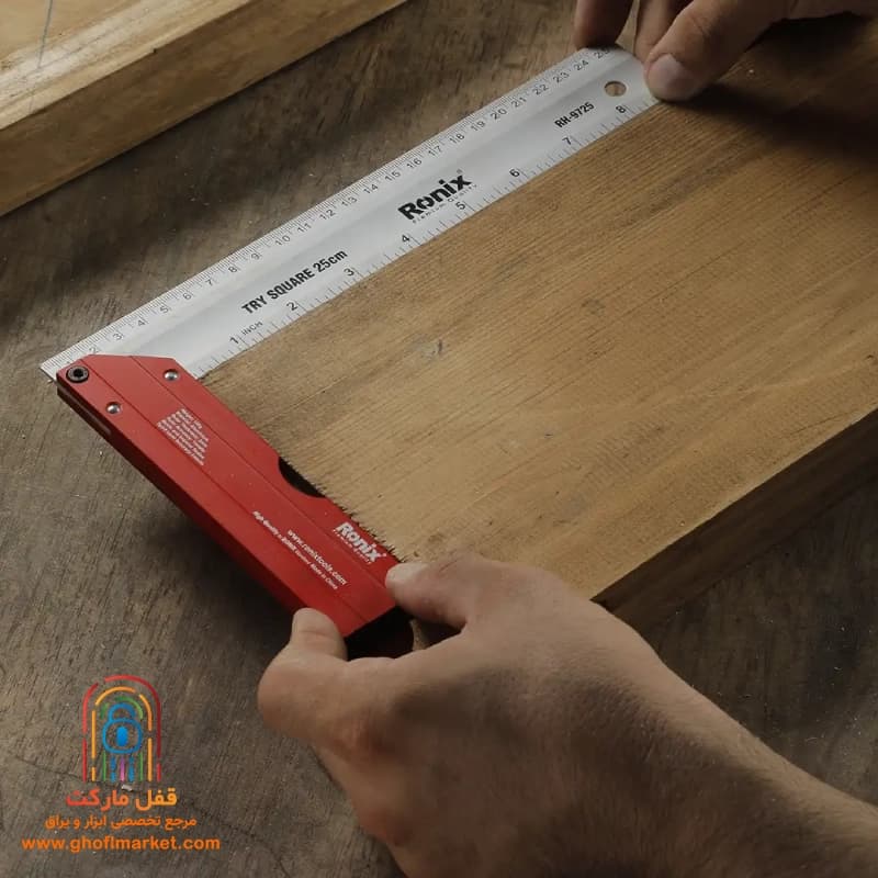گونیا تراز دار رونیکس مدل RH-9725 — تصویر ۷
