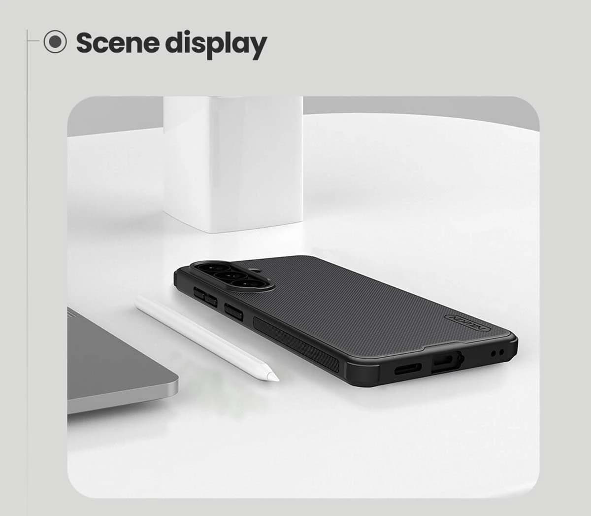 قاب ضدضربه Galaxy S26 مارک نیلکین مدل Super Frosted Shield Pro — تصویر ۱۲