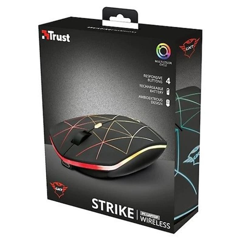 ماوس بی‌سیم گیمینگ تراست مدل GXT 117 Strike — تصویر ۵
