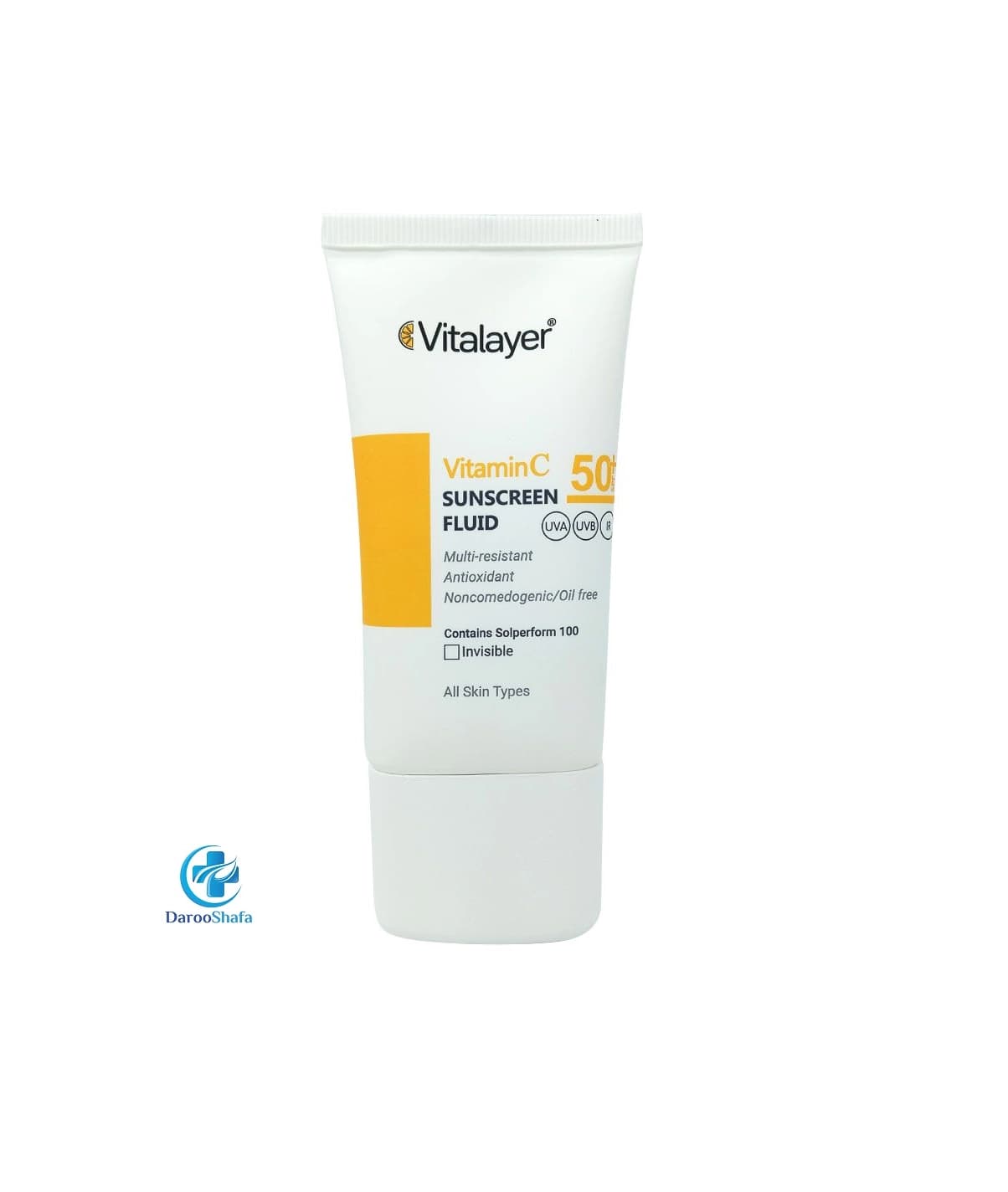 فلوئید ضد آفتاب ویتامین سی SPF 50 ویتالیر — تصویر ۹