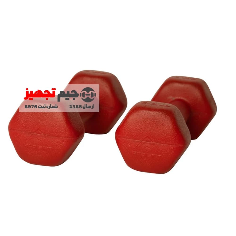 دمبل ایروبیک 2 و نیم کیلوگرم یک جفت — تصویر ۳