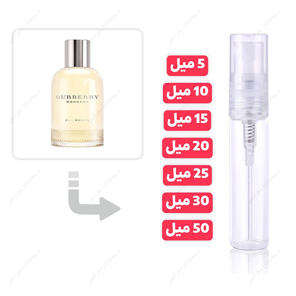 عطر گرمی باربری ویکند زنانه | Burberry Weekend for Women — تصویر ۲