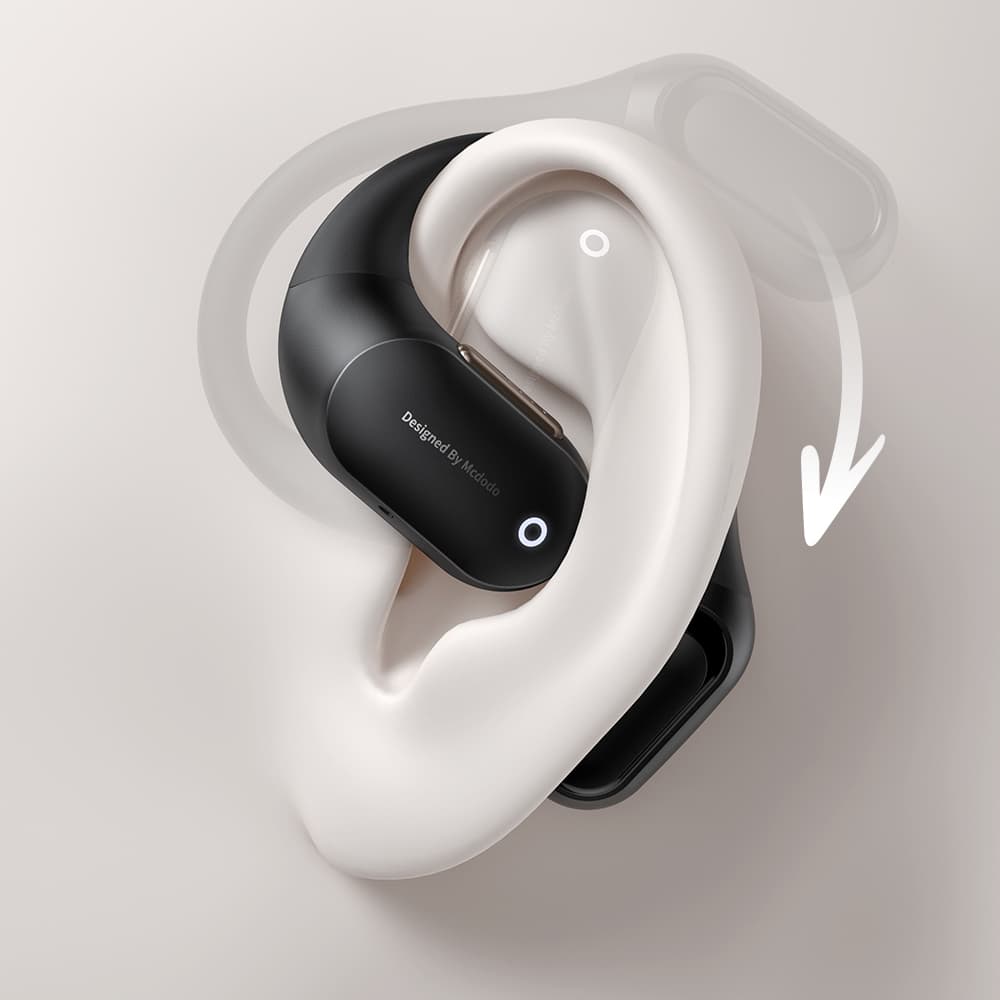 هندزفری بلوتوث القایی مک دودو MACDODO Open-Ear HP-007 — تصویر ۸
