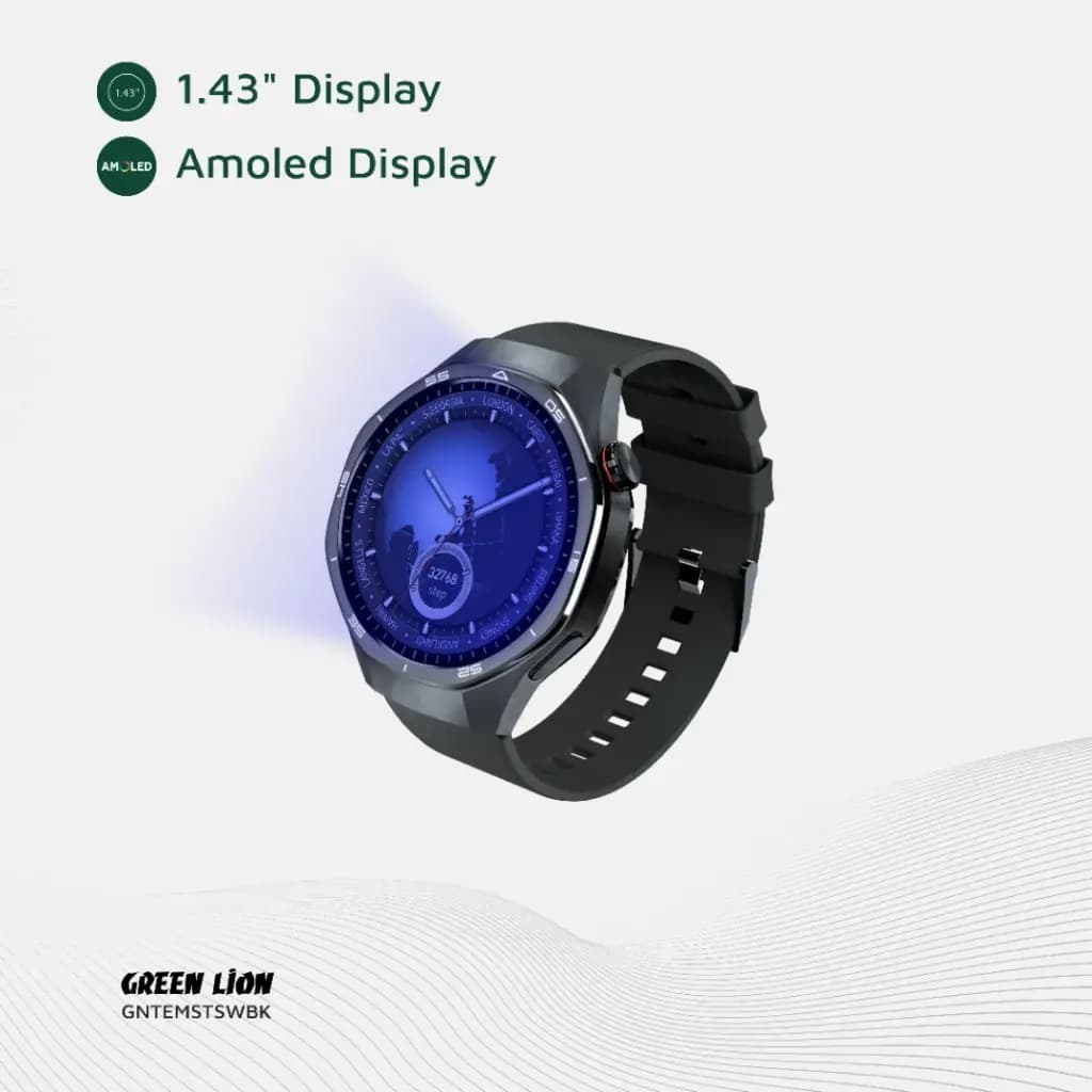 ساعت هوشمند گرین لاین Green Lion Tech Msater GNTEMSTSWSL — تصویر ۱۰