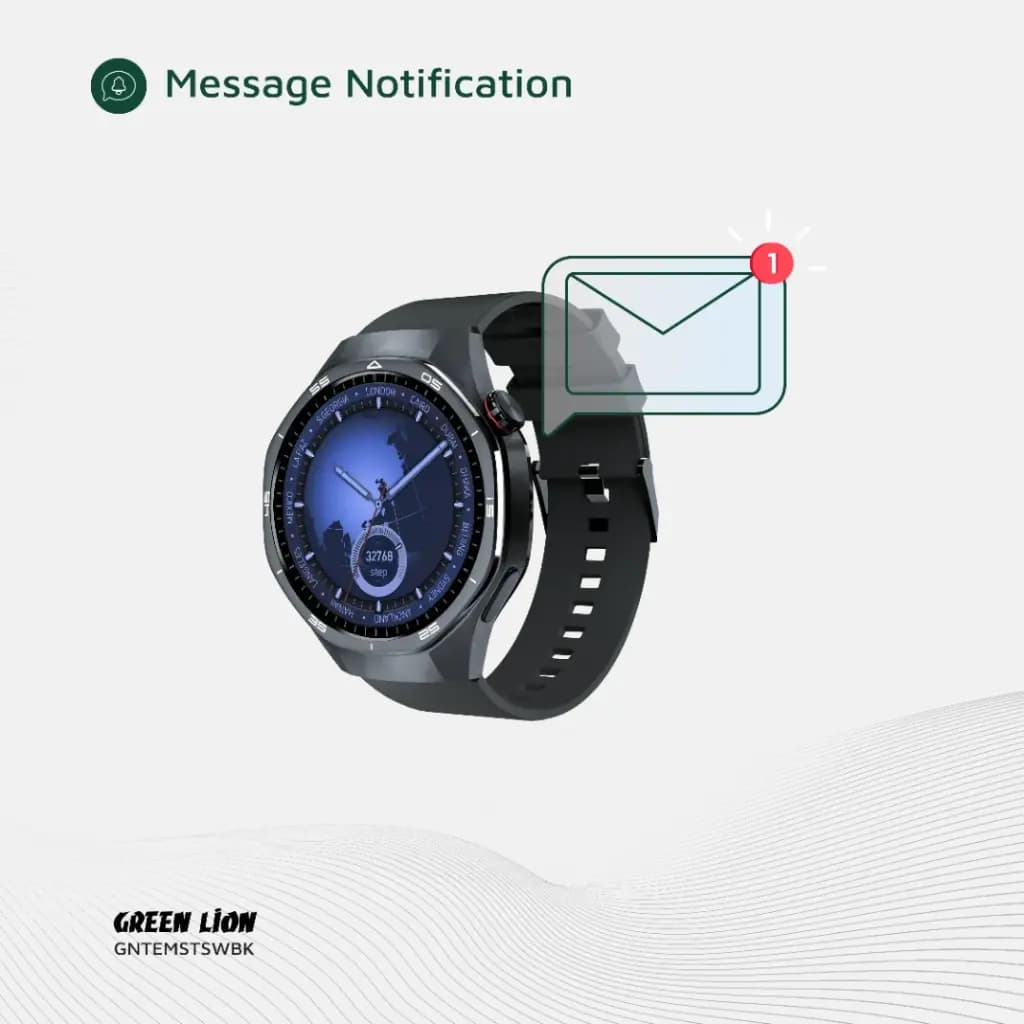 ساعت هوشمند گرین لاین Green Lion Tech Msater GNTEMSTSWSL — تصویر ۶