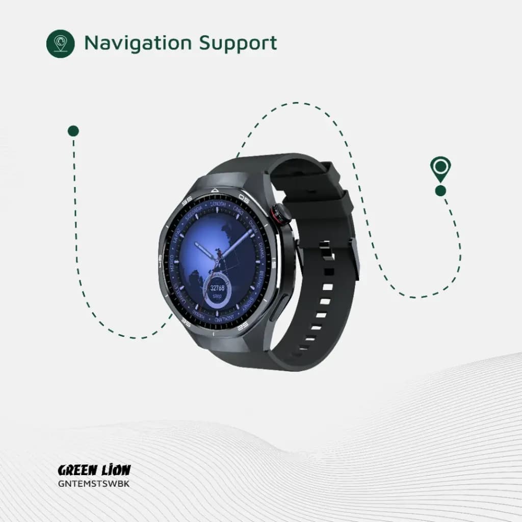 ساعت هوشمند گرین لاین Green Lion Tech Msater GNTEMSTSWSL — تصویر ۷