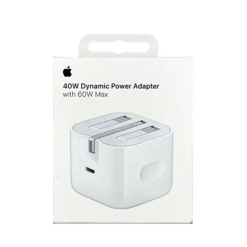شارژر دیواری اپل 40 وات مدل Dynamic Power Adapter - اورجینال — تصویر ۱۰